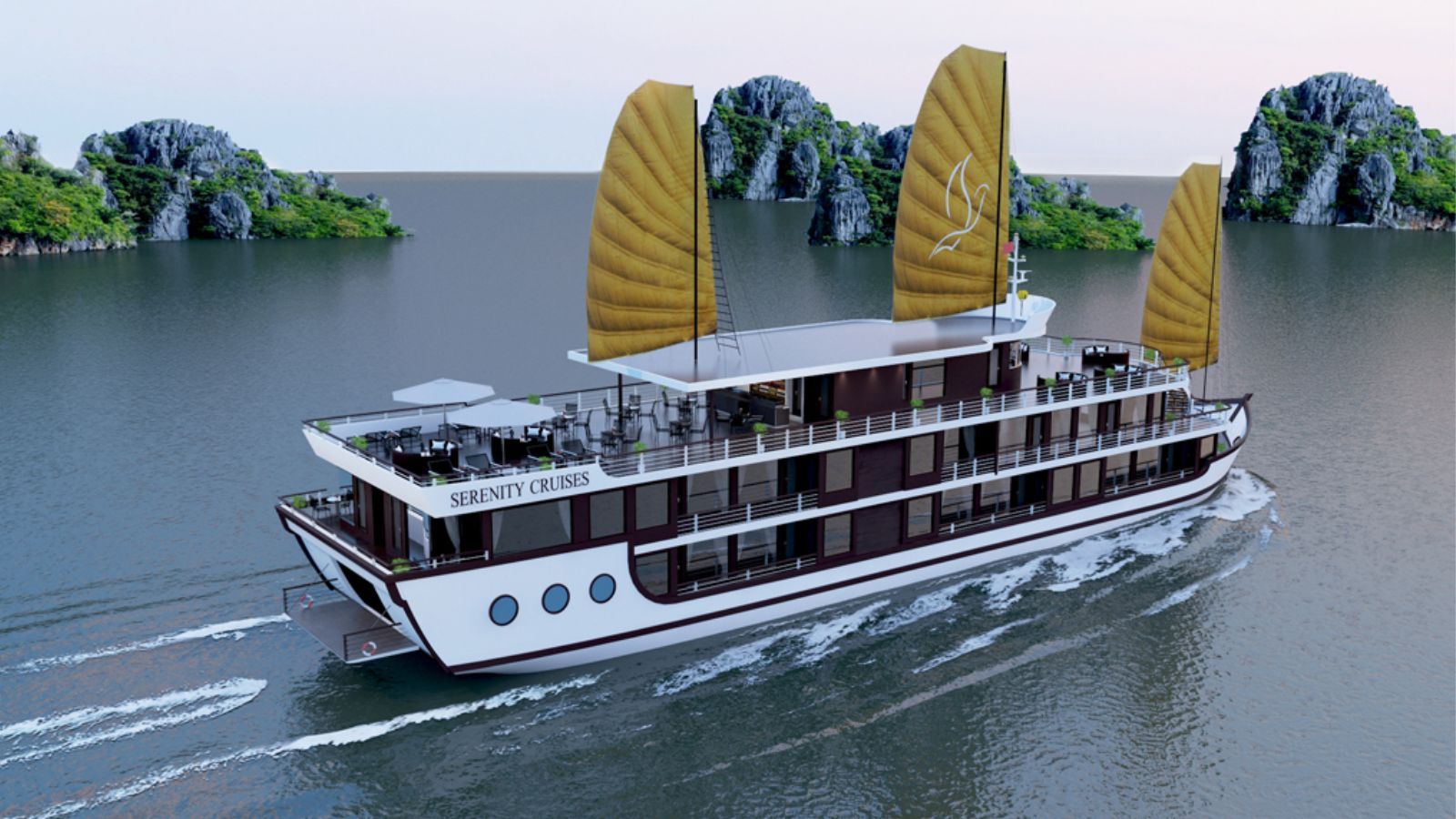 Tour du thuyền Serenity Explorer - Vịnh Lan Hạ 1 ngày từ Hà Nội